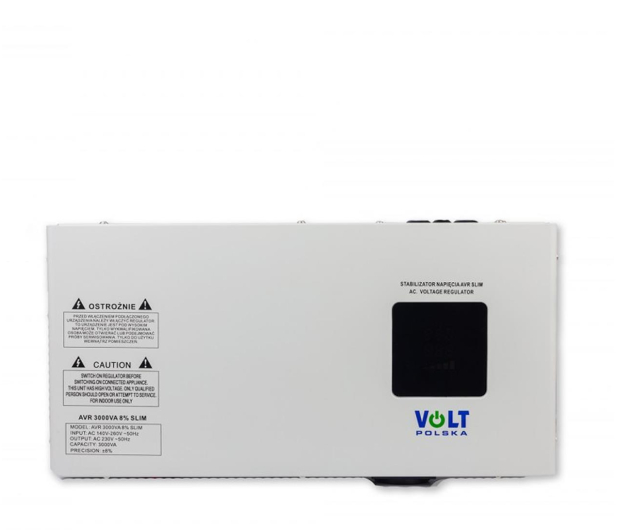 VOLT AVR 3000VA 8% SLIM STABILIZATOR NAPIĘCIA SIECIOWEGO - 1297775 - zdjęcie 3